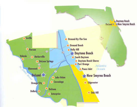 Area map Area map of nearby places