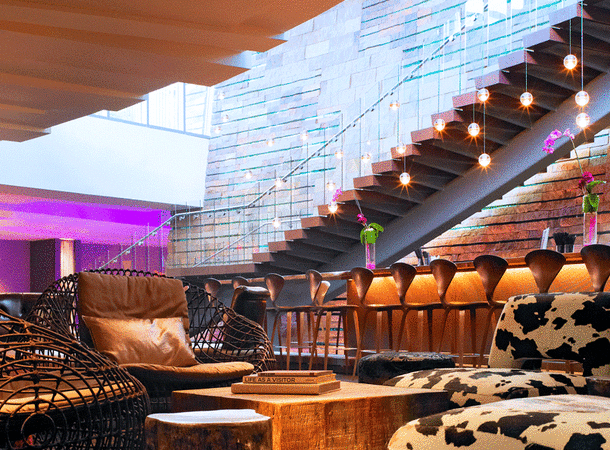 Living Room Lounge at W Scottsdale Hotel Living Room Lounge at W Scottsdale Hotel