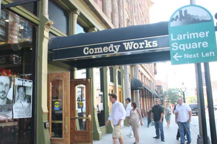 comedy works downtown in larimer square hotels near comedy works downtown denver