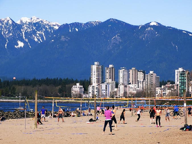 Beaches in Vancouver, BC