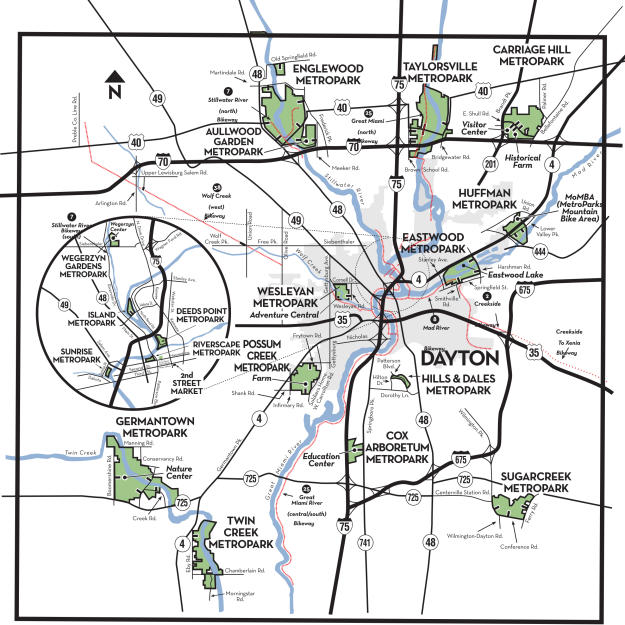 Dayton’s Five Rivers MetroParks Outdoor Recreation