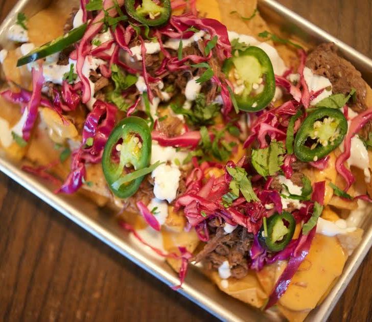 What the Truck Nachos at The Winchester in Grand Rapids