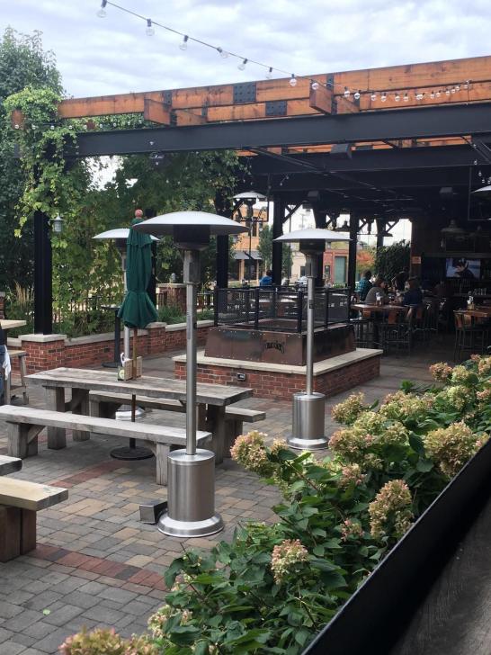 Founders patio in Grand Rapids