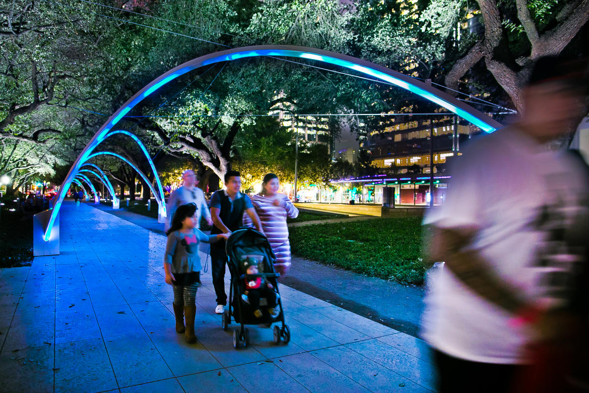 Holiday Lights In Houston Best Displays Neighborhoods Downtown