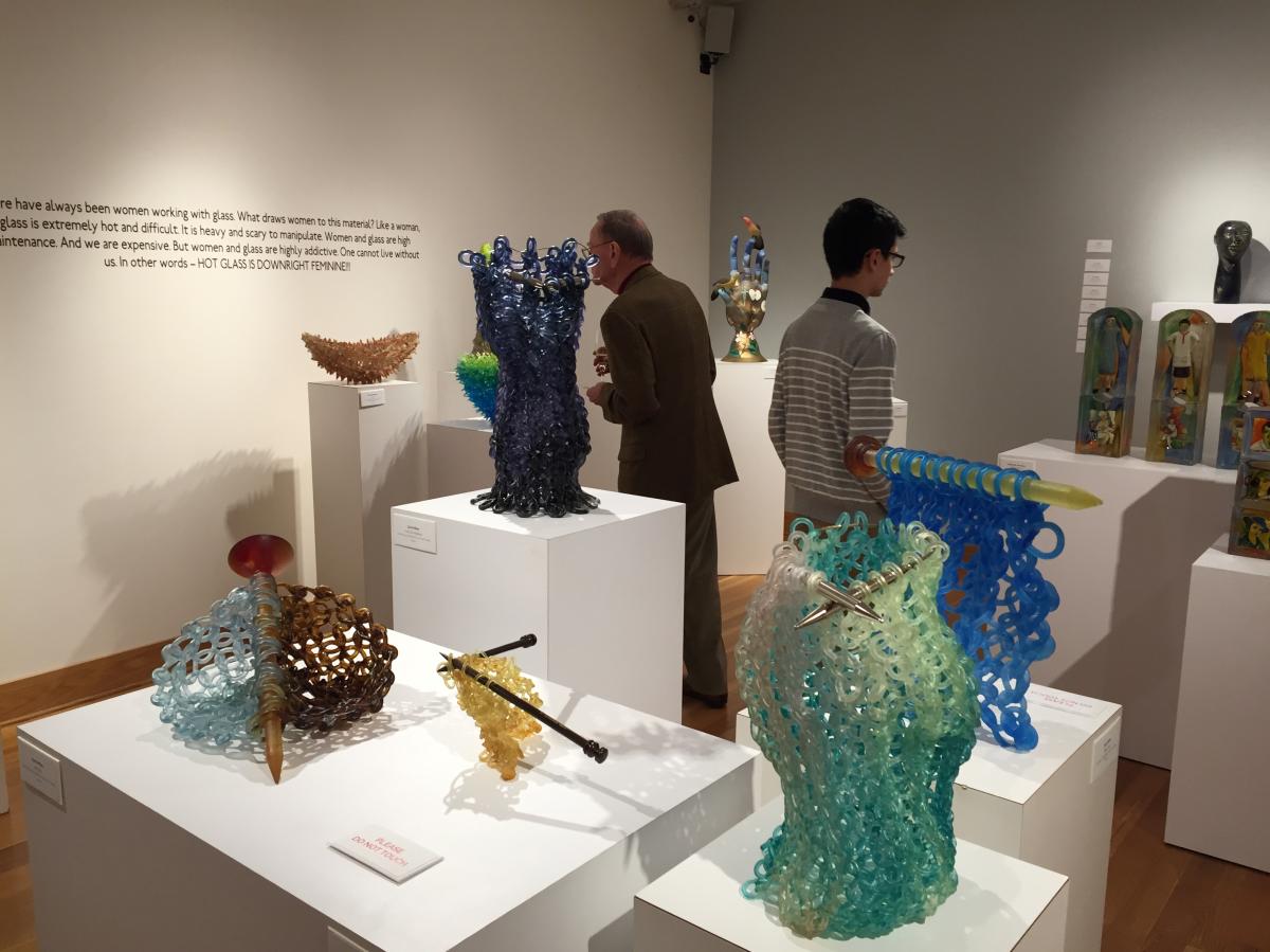 Wayne Art Center Women in Glass Exhibit