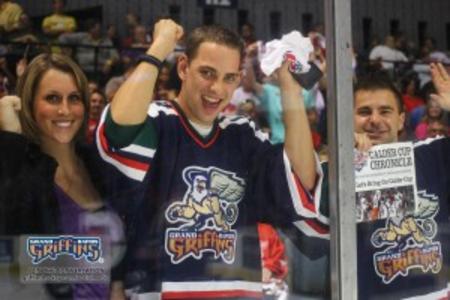 Griffins Fans in Grand Rapids Griffins Fans in Grand Rapids