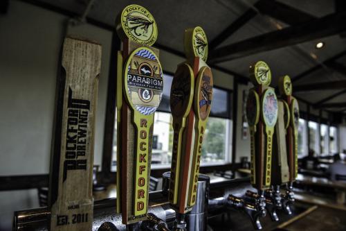 Rockford Brewing Taps
