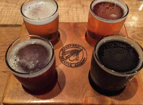 Rockford Brewing Beer Flight