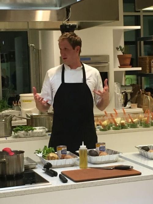 Chef Jacob Bandstra Downtown Market Cooking Class