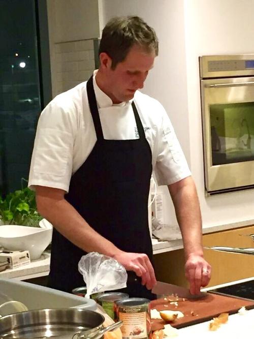Chef Jacob Bandstra Downtown Market Cooking Class