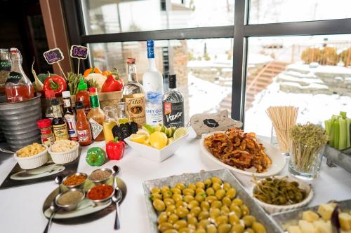Build Your Own Bloody Mary Bar at Blue Water Grill in Grand Rapids