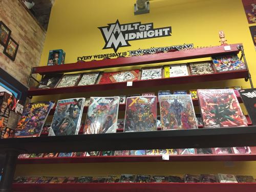 Comic Books in Vault of Midnight in Grand Rapids, Michigan