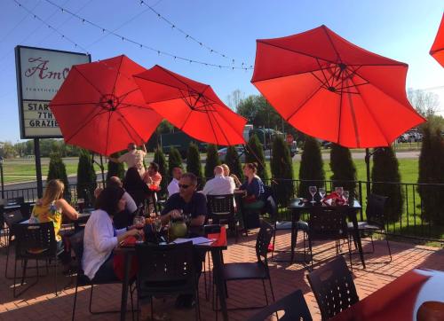 Amore Trattoria Italiana patio in Grand Rapids, MI