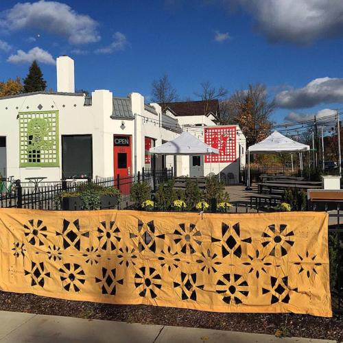 Exterior of Donkey Taqueria in Grand Rapids, Michigan