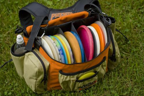 Johnson Park Disc golf bag in Grand Rapids