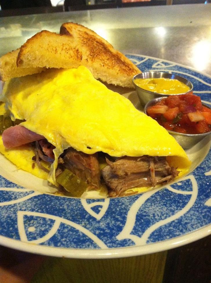 San Chez Bistro breakfast dish in Grand Rapids