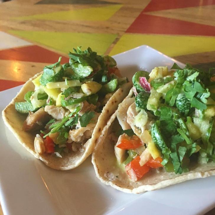 Tacos from Donkey Taqueria in Grand rapids, Michigan