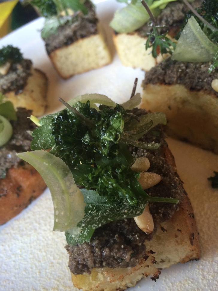 Vegan dish at Grove in Grand Rapids