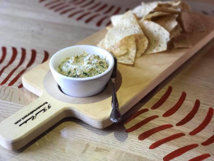 Vegan dip at Mitten Brewing Company in Grand Rapids