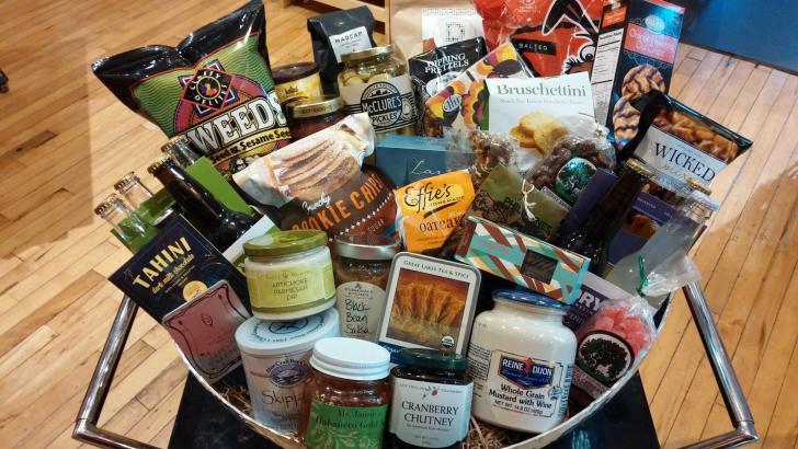 Grand Rapids' Art of the Table gift baskets