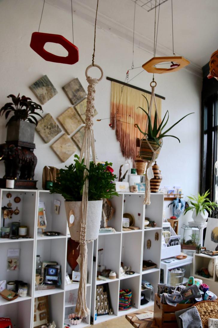Gifts at the Lions & Rabbits shop in Grand Rapids