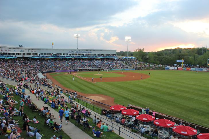 Fifth Third Ballpark during Whitecaps game