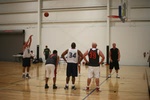 Shoot hoops and support the Lifetime Fitness Project - it's a win-win! (photo courtesy of Michael Kevin Daly)