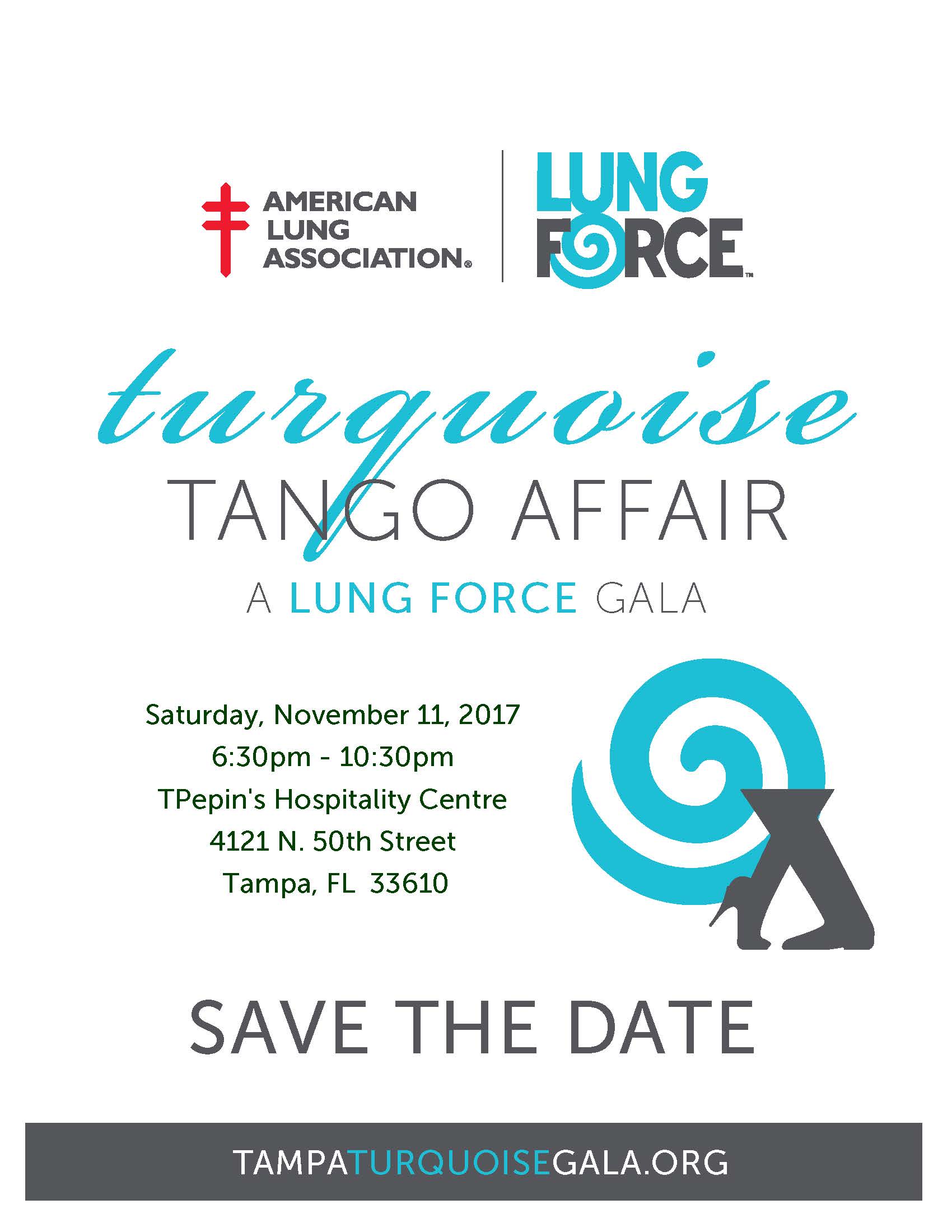 Turquoise Tango Affair Gala
