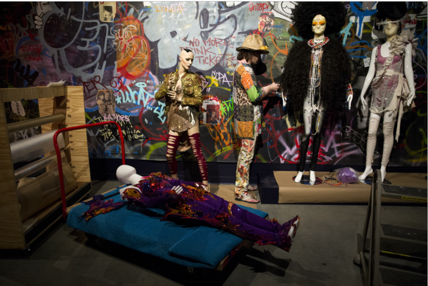 Susanne Bartsch installation at Tampa Museum of Art