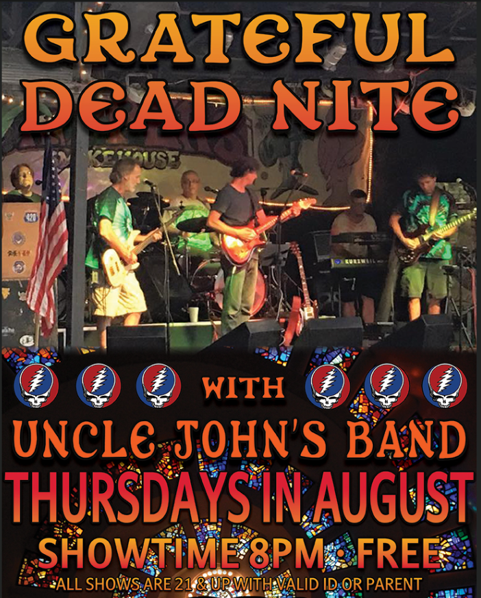 GRATEFUL DEAD NITE w Uncle John's Band