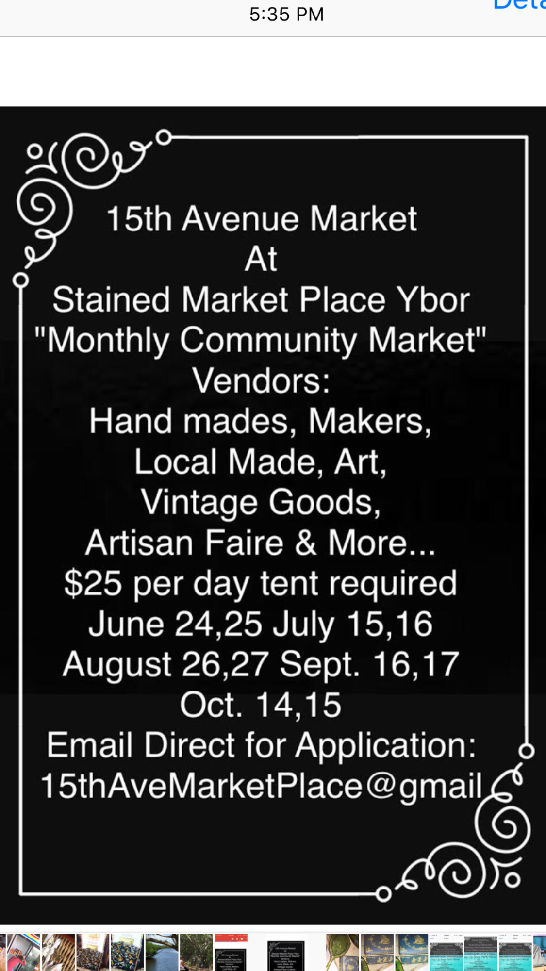 15th Avenue Monthly Community Pop Up Market