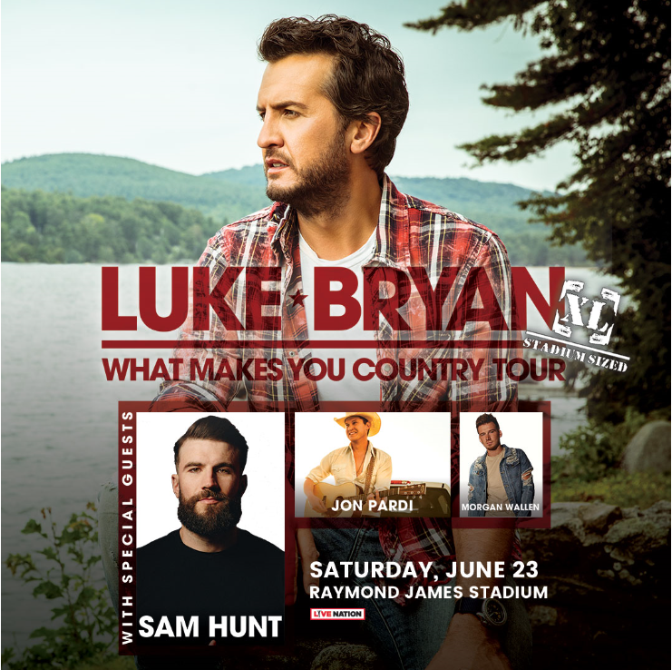 Luke Bryan: What Makes You Country Tour - with Sam Hunt, Jon Pardi, Morgan Wallen