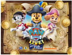 PAW PATROL LIVE! THE GREAT PIRATE ADVENTURE