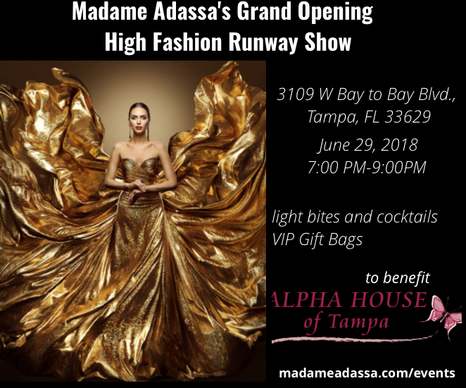 Madame Adassa's Grand Opening and High Fashion Runway Show