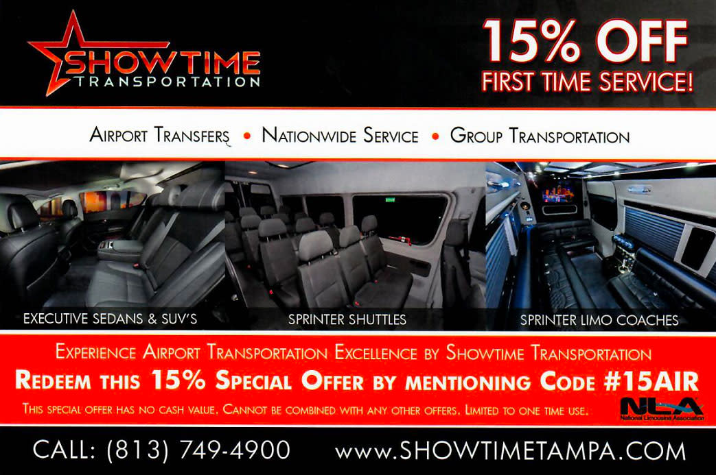 15% off first time service