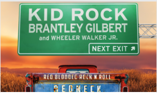 Kid Rock+Brantley Gilbert: Red Blooded RocknRoll Redneck Extravaganza Tour