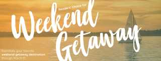 Weekend Getaway Banner