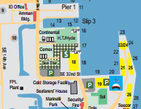 fort lauderdale port map