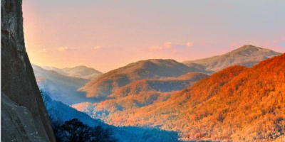 Photo of the Day: Fall Color at Chimney Rock