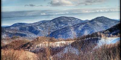 Snowy Mountain View