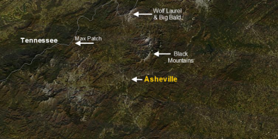 Mountain Views From Space