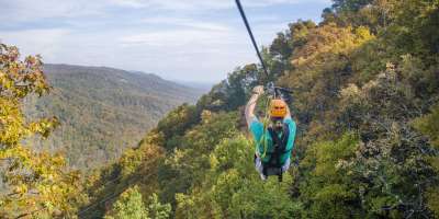 Navitat Canopy Adventures in Fall