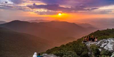 Craggy Gardens Sunset