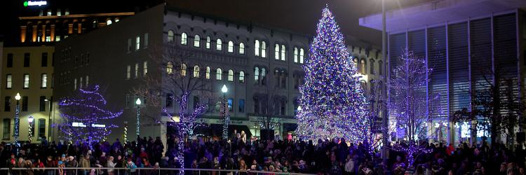 Tree Lighting - Rosa Parks Circle Tree Lighting - Rosa Parks Circle