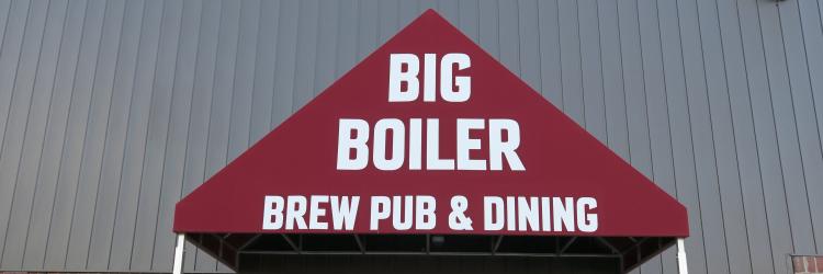Exterior of Big Boiler Brew Pub Exterior of Big Boiler Brew Pub