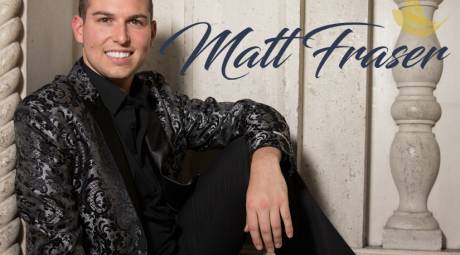 Matthew Fraser will be performing at the Valley Forge Casino Resort on January 14