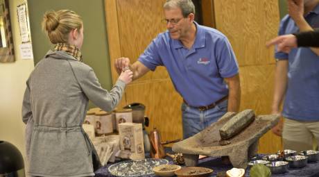 Chocolate Samples at March in