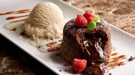 Morton's Hot Chocolate Cake