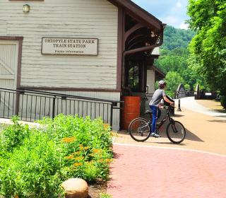 Biking