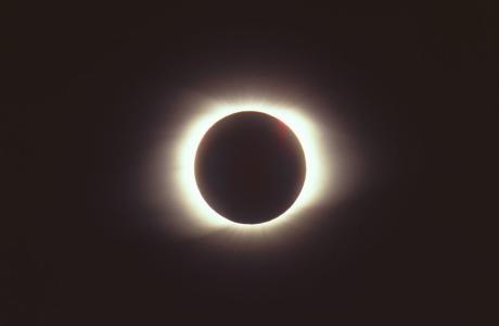 Solar eclipse image